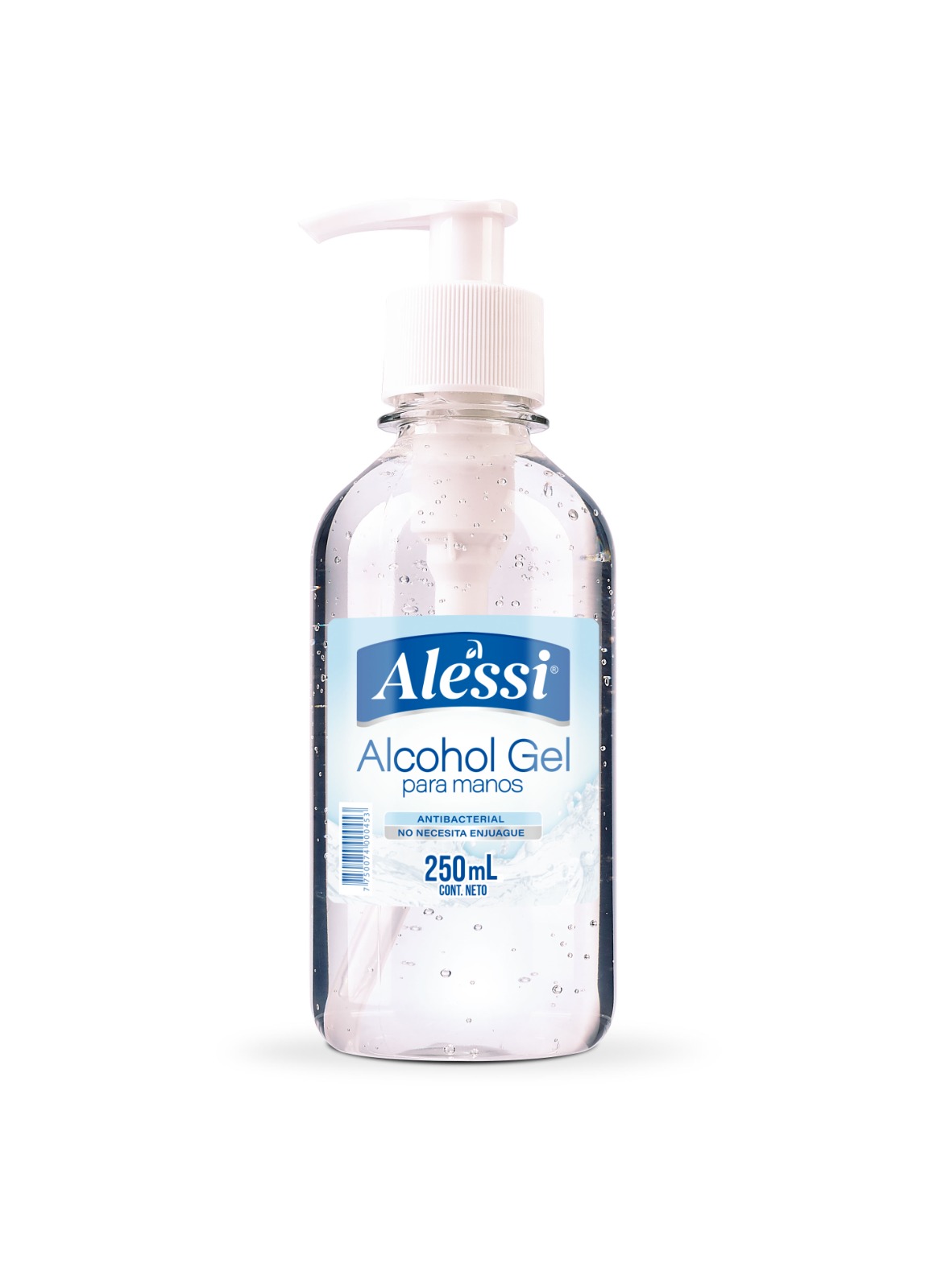 Alcohol Gel 70° (250 ml.) c/ Dosificador