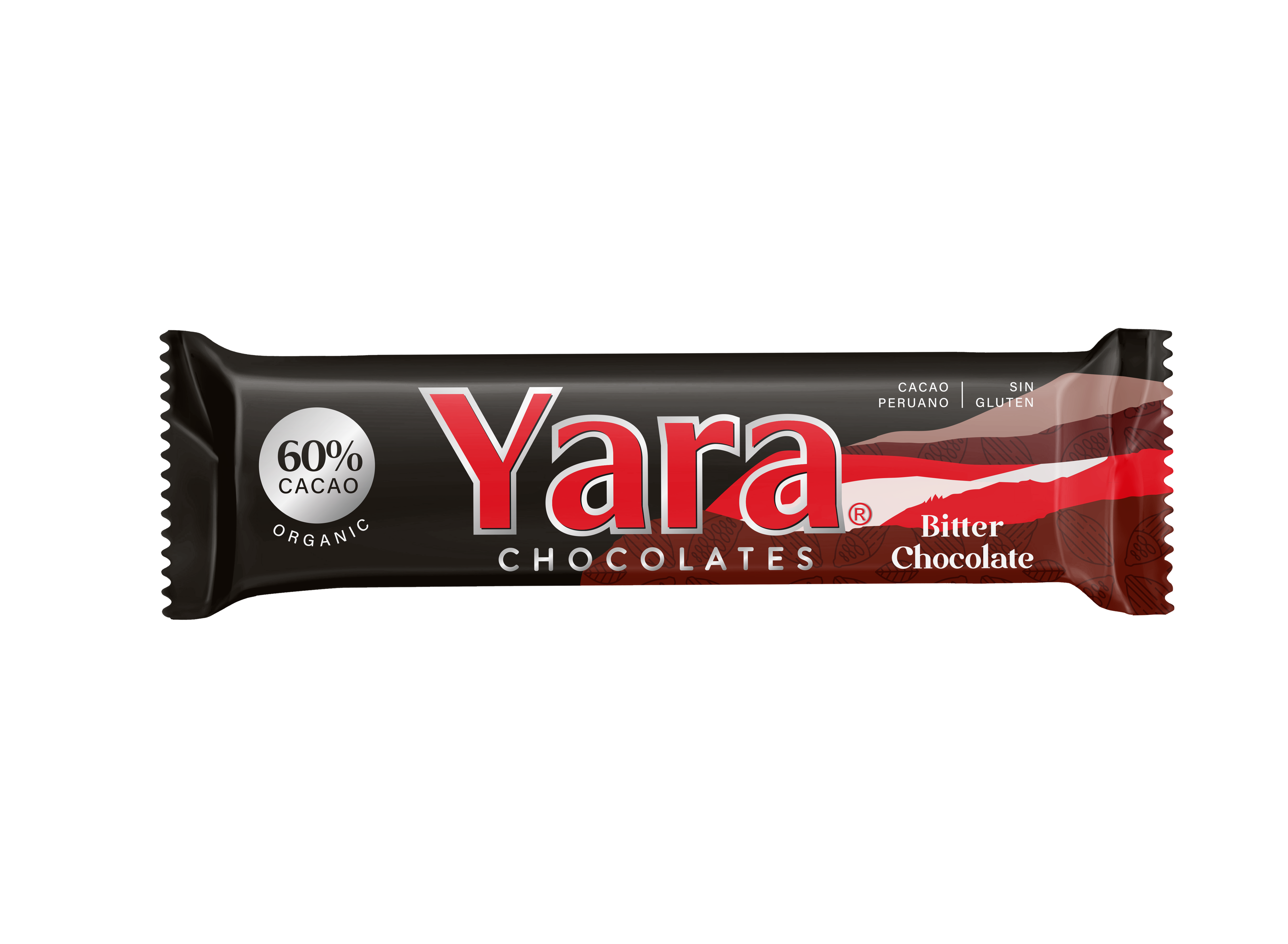 Yara — Bitter Chocolate (45 gr.) al 60% en Barra