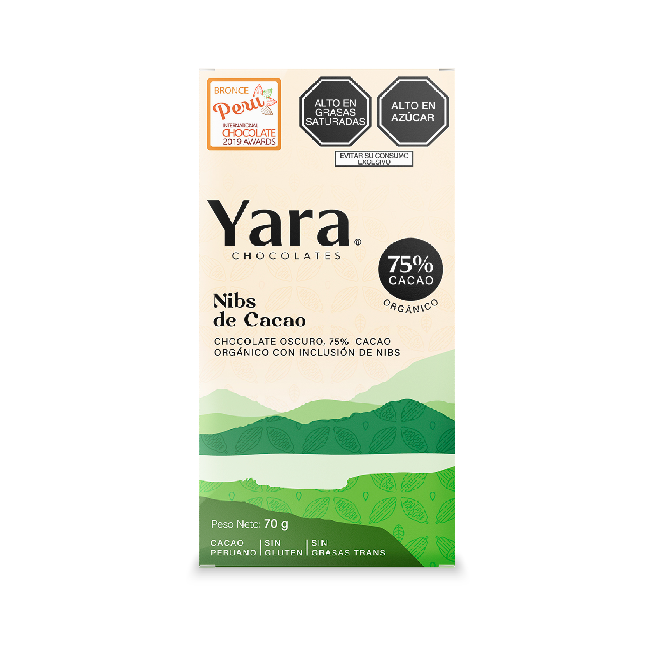 Yara - Chocolate Milk con Maní (70 gr.) al 45%